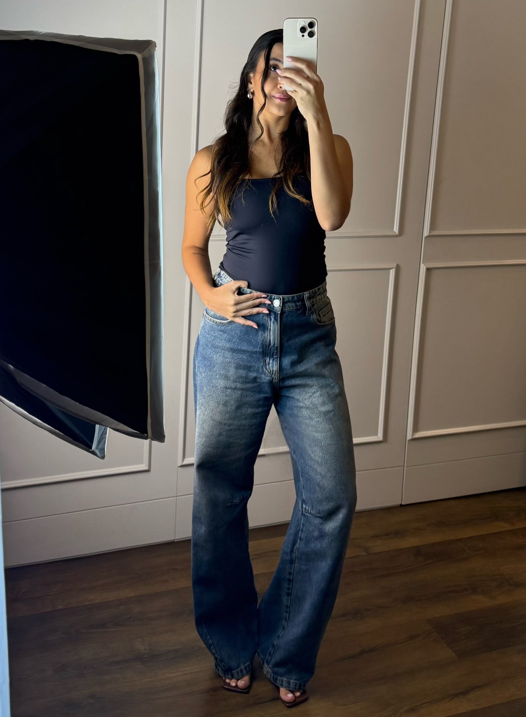 Calça baloon Megan